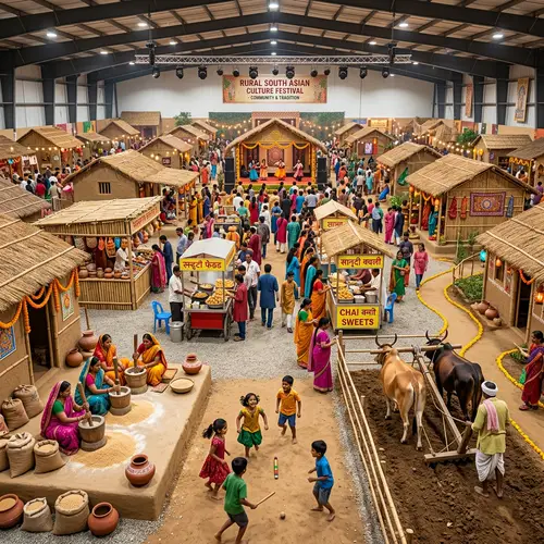Rural Village Culture of South Asia | 15000 Sq Ft Exhibition Space