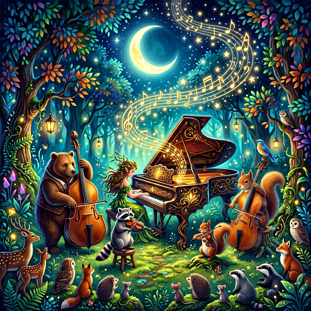 Dreamscape of Music: A Visual Symphony | AI Art Generator | Easy