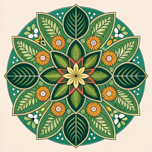 Nature Geometric Art: Beauty in Geometry