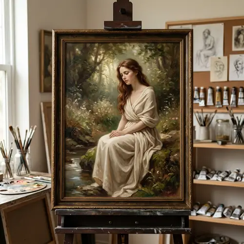 Nude Art Featuring a Beautiful Lady