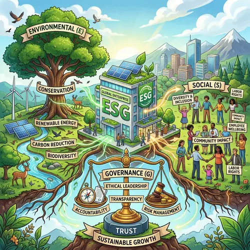 ESG Impacts on a Company: Environment, Social, Governance