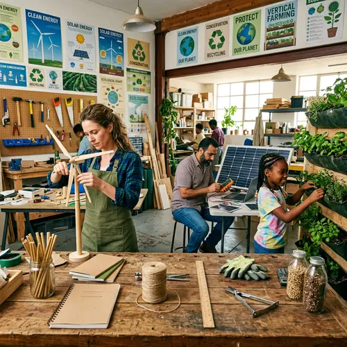 Workshop on Sustainability: Engaging Eco-Friendly Projects