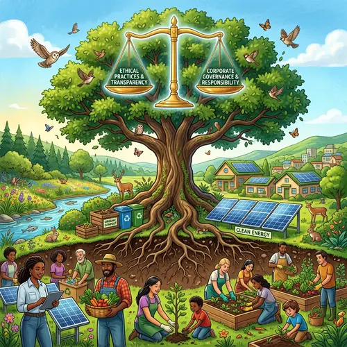 ESG Sustainability: Environmental, Biodiversity, Social Responsibility