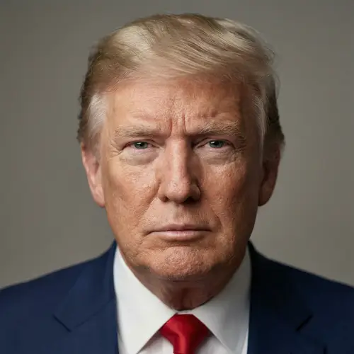 Ultra-Realistic Portrait of President Trump