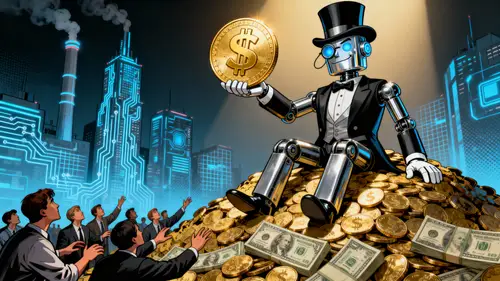 The Rise of AI: A Satirical Caricature