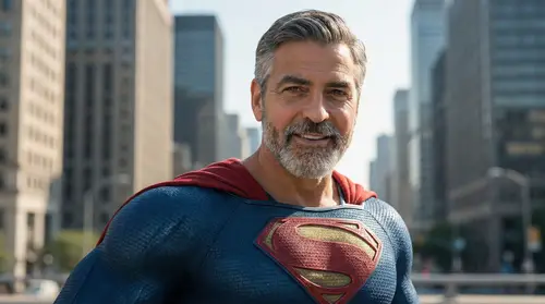 Transform into a Muscly Superman or Handsome Icon