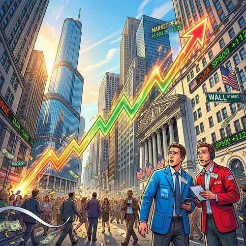 Wall Street Traders Amid Rising Stock Mania