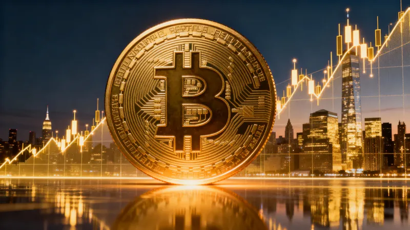 Cinematic Bitcoin YouTube Thumbnail Design