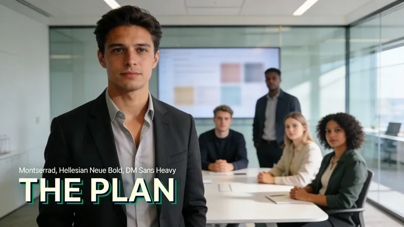 Professional Presenter in Modern UK Office