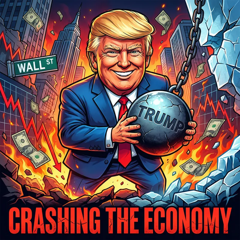 Trump's Economy Crash: Wrecking Ball Chaos