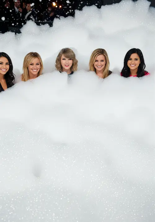 Taylor Swift and Friends at Indoor Foam Party