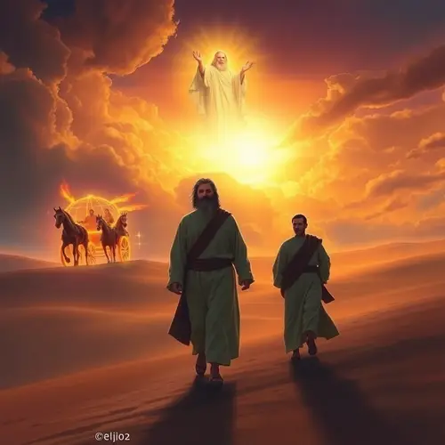 Elijah and Elisha's Journey: A Divine Encounter