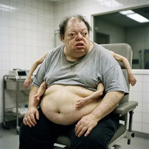 Disturbing Hyper-Realistic Humanoid Creature Art