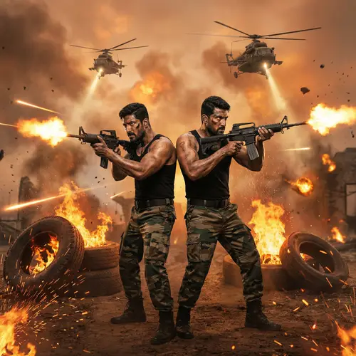 Epic Action Heroes: Indian Army Firepower
