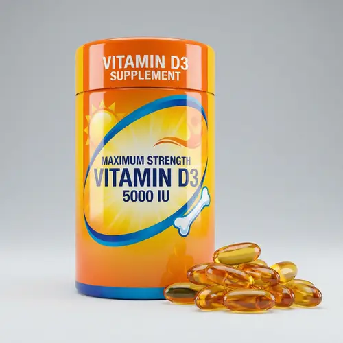 Premium Vitamin D3 Supplement - Boost Your Health Today