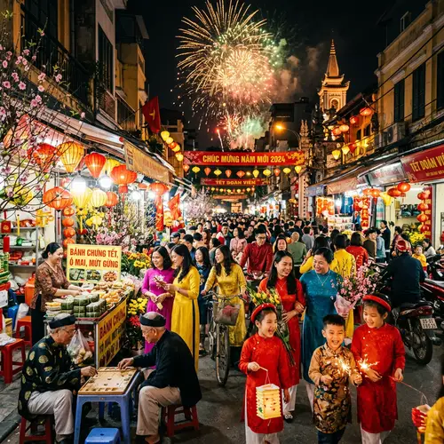 Experience Tet Celebrations in Vibrant Vietnam