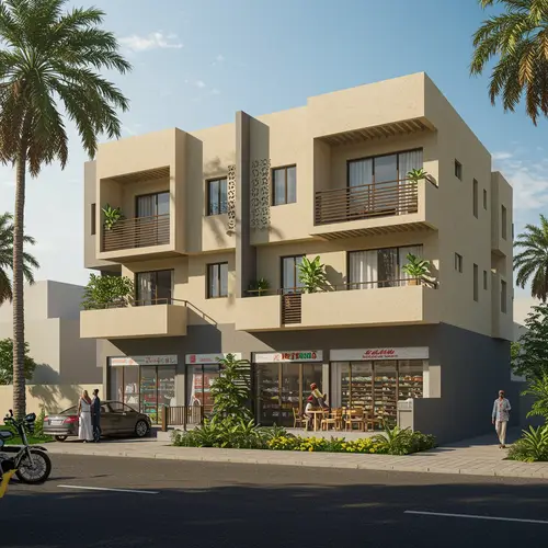 R+1 Building Project in Sangalkam, Senegal