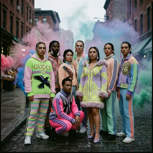 Diverse Street Fashion with Dominicco, Gucci, Adidas & Alaskan Influences