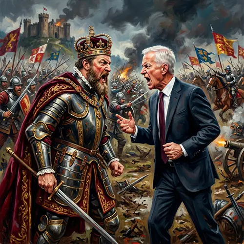 Ivan Grozniy vs Joe Biden: Intense Historical Confrontation