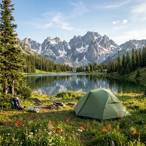 Camping Adventures in Scenic Mountains & Lakes