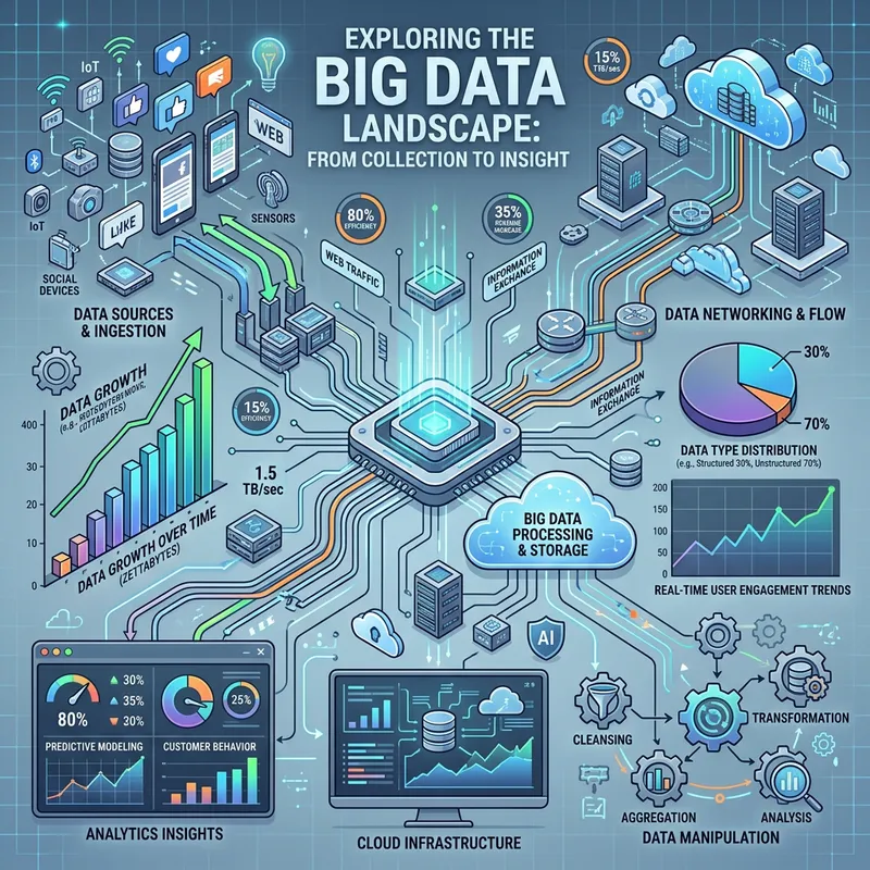 Big Data Infographic: Visualizing Analytics & Networking