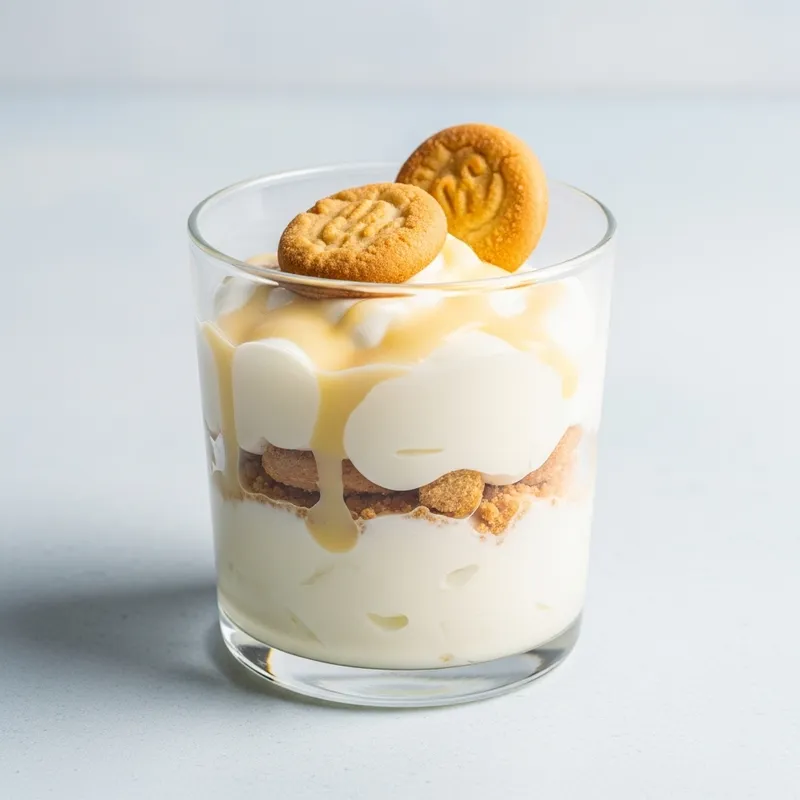 Delicious Creamy Dessert with Traquinas Cookies