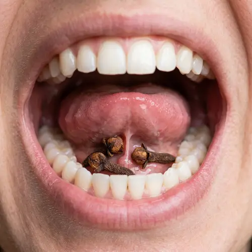 White Teeth and Aromatic Cloves under the Tongue
