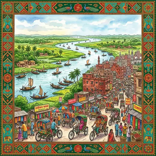 Discover the Vibrant Beauty of Bangladesh with Stunning Motif