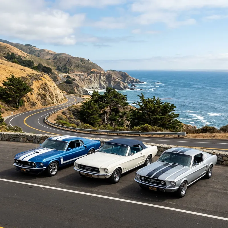 Mustang Colors: Blue, White & Silver Combinations Mustang Colors: Blue, White & Silver Combinations