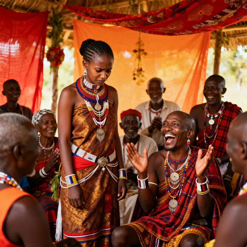 Kikuyu Elders Celebrate Wedding Festivities Kikuyu Elders Celebrate Wedding Festivities