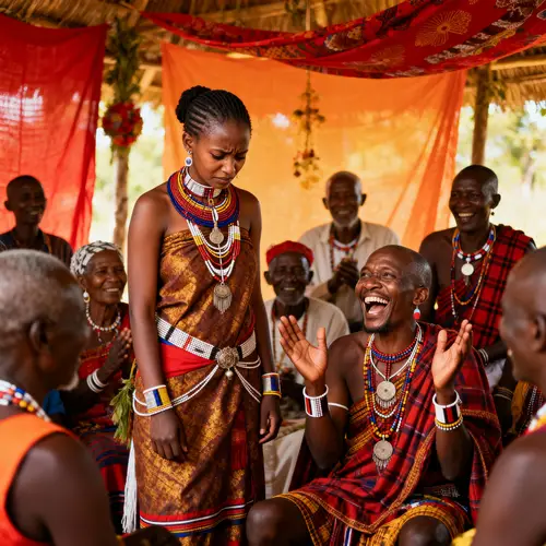 Kikuyu Elders Celebrate Wedding Festivities