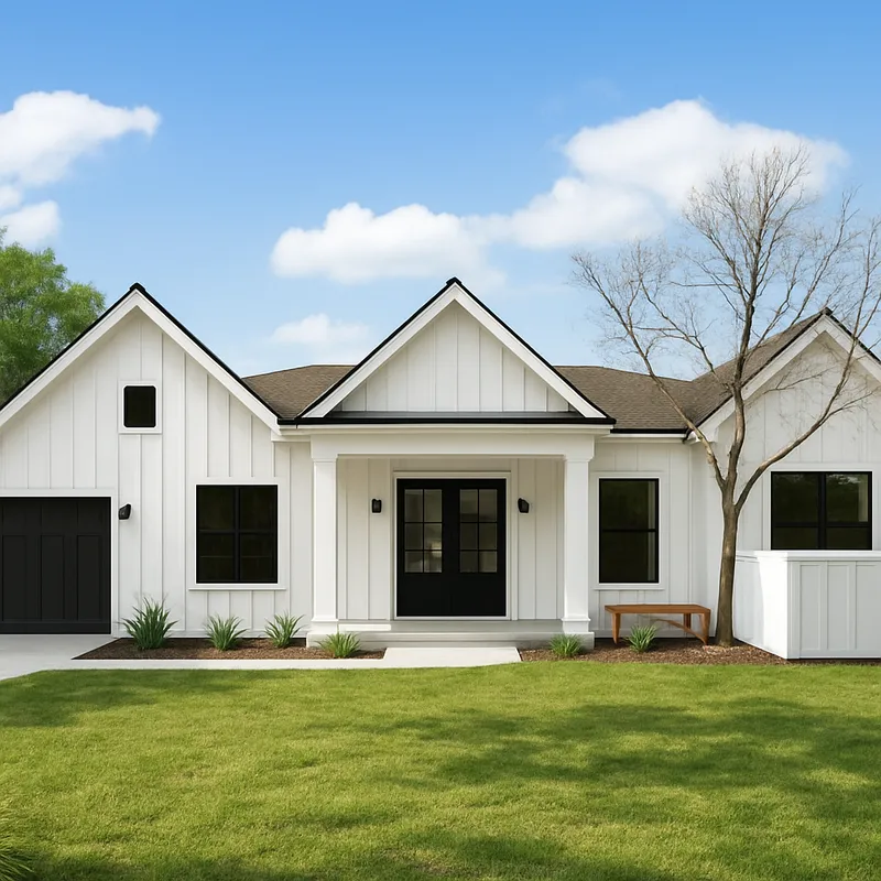Modern Farmhouse Exterior Design Changes