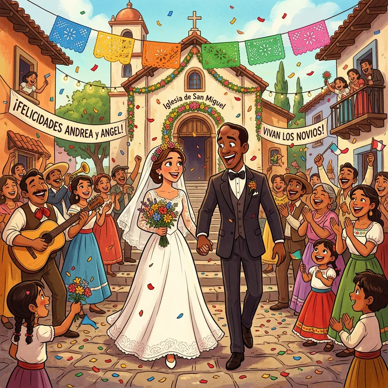 Magical Disney-Pixar Style Wedding of Andrea and Angel Magical Disney-Pixar Style Wedding of Andrea and Angel