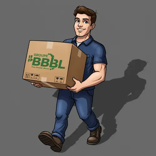 Dynamic Truck Driver Mascot Design | Groupe BBL