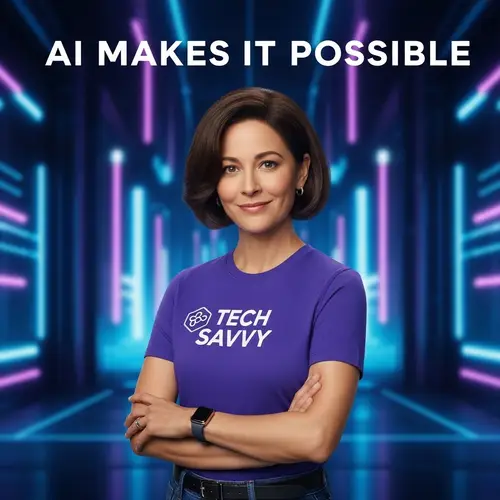 AI Makes It Possible - Judy in Tech Savvy Style