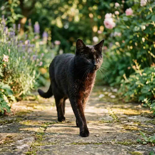 Resilient Eyeless Cat: Graceful Strutting in Confidence