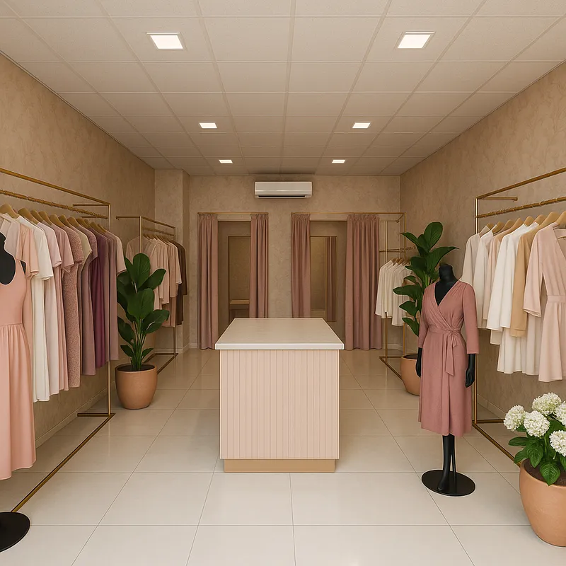 Chic Women's Boutique Design Ideas