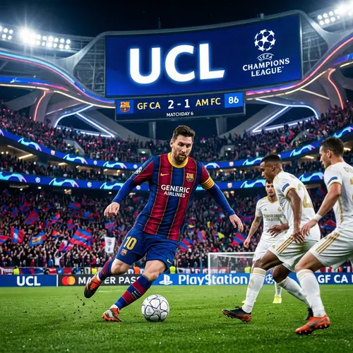 Futuristic Football Stadium | UCL Spotlight