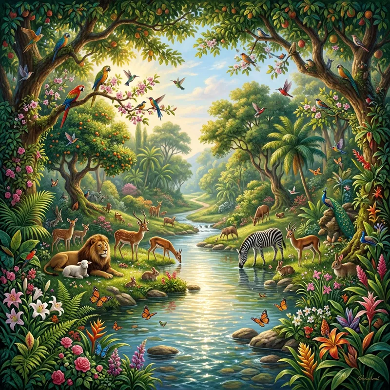 Explore the Tranquil Garden of Eden Explore the Tranquil Garden of Eden