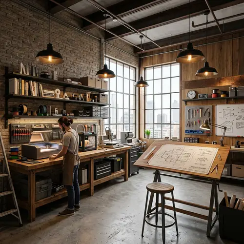 Urban Contemporary Workshop Design Ideas