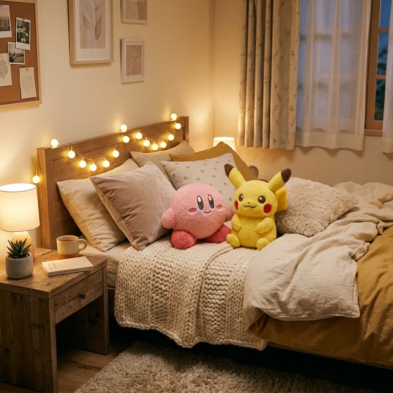 Combine Both in a Bedroom Together