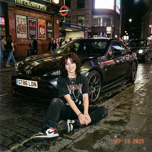 Grunge-Style Analog Photos in London