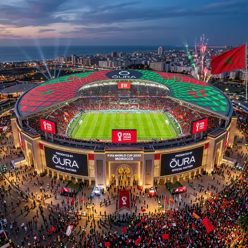 Moroccan 2030 World Cup Sponsored by OURA