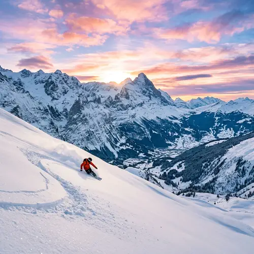 Snow-Capped Mountains: A Winter Paradise of Adventure