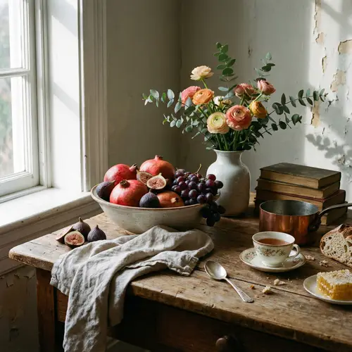 Still Life Photography with Canon Mark 2 Camera | Natural Lighting Studio Setup