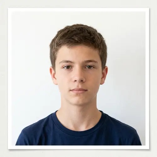 Transform Photo to a 16-Year-Old Boy Image