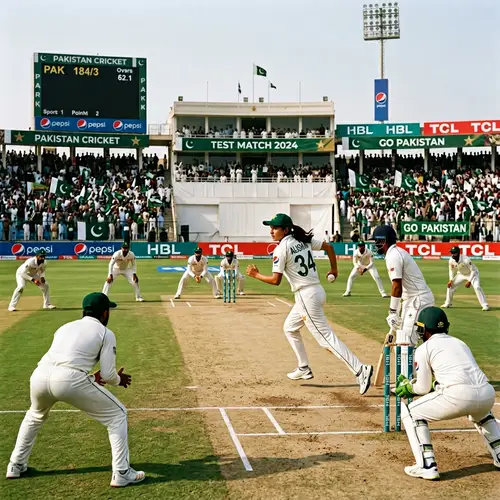 Pakistan Test Match Fielding Strategy