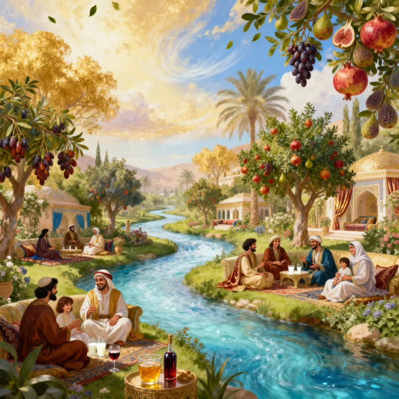 Visualizing Heaven: Jannah from the Quran