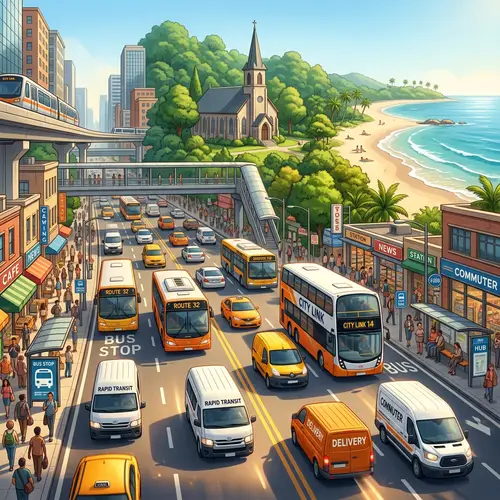 Efficient Transportation: Buses & Vans in Harmony