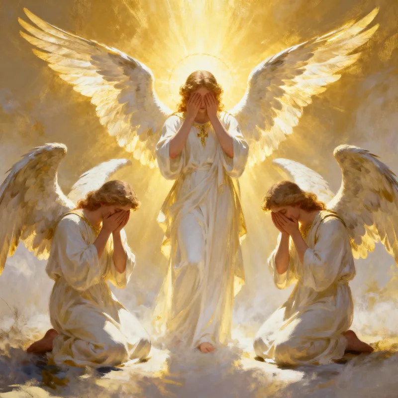 Biblical Seraphim: Three Pairs of Wings